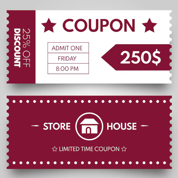  Coupons